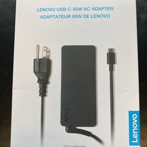 Lenovo USB-C 65W AC Adapter - NWT